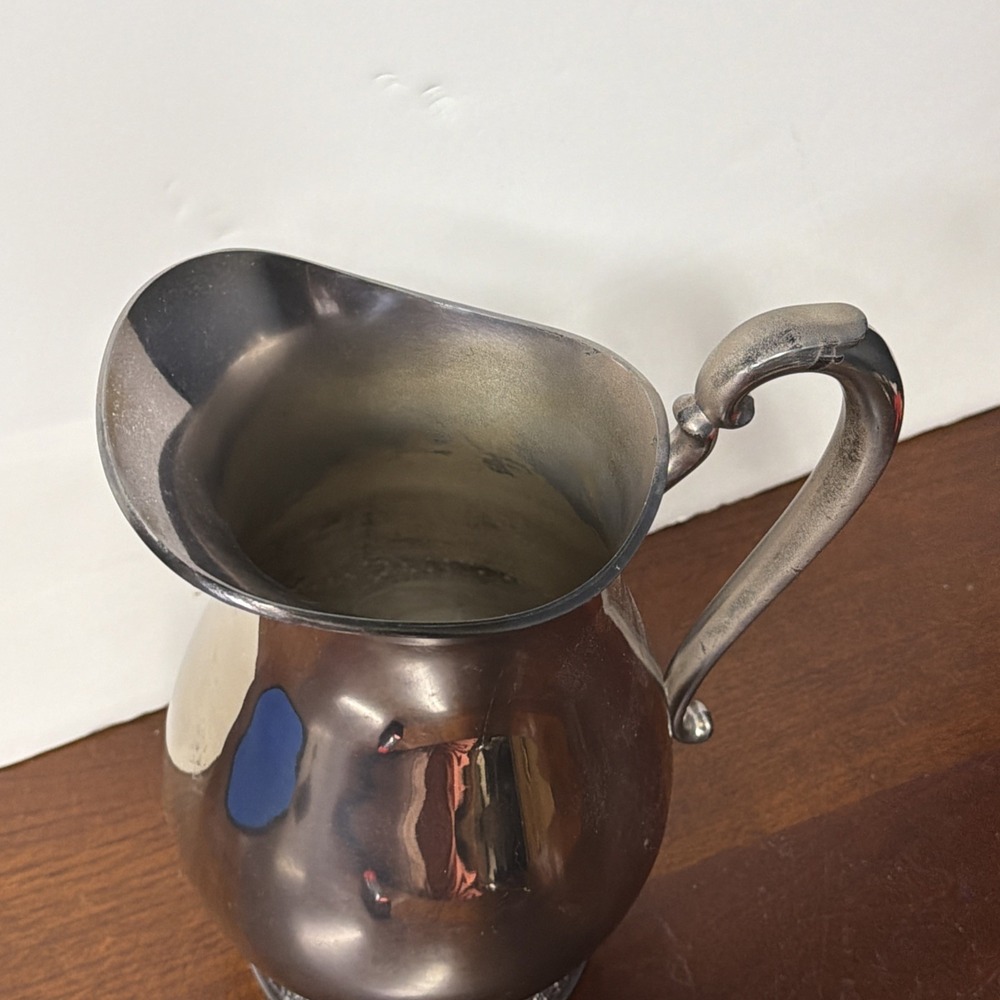 Vintage Camille 6017 Silver-Plated Water Pitcher – International Silver Company - Picture 3 of 7